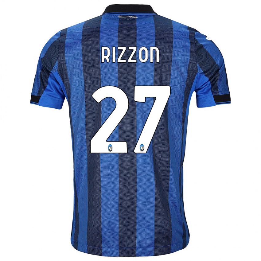 Homem Camisola Giulia Rizzon #27 Preto Azul Principal 2023/24 Camisa