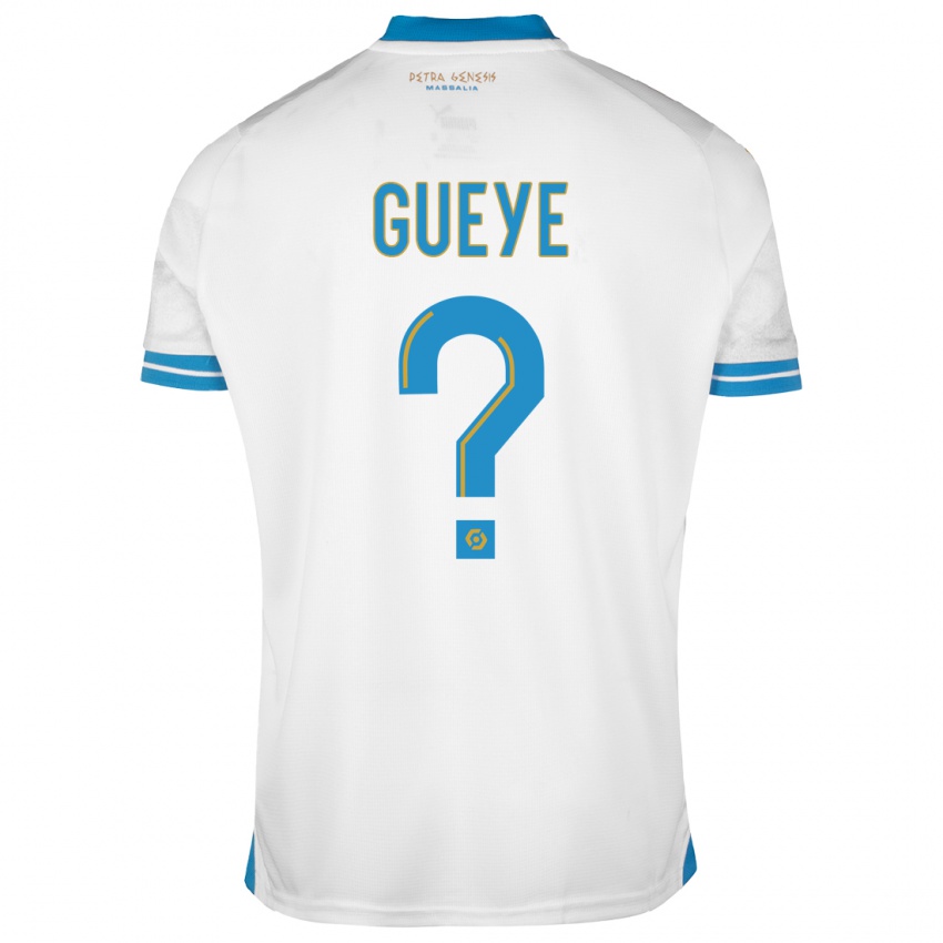 Homem Camisola Daouda Gueye #0 Branco Principal 2023/24 Camisa