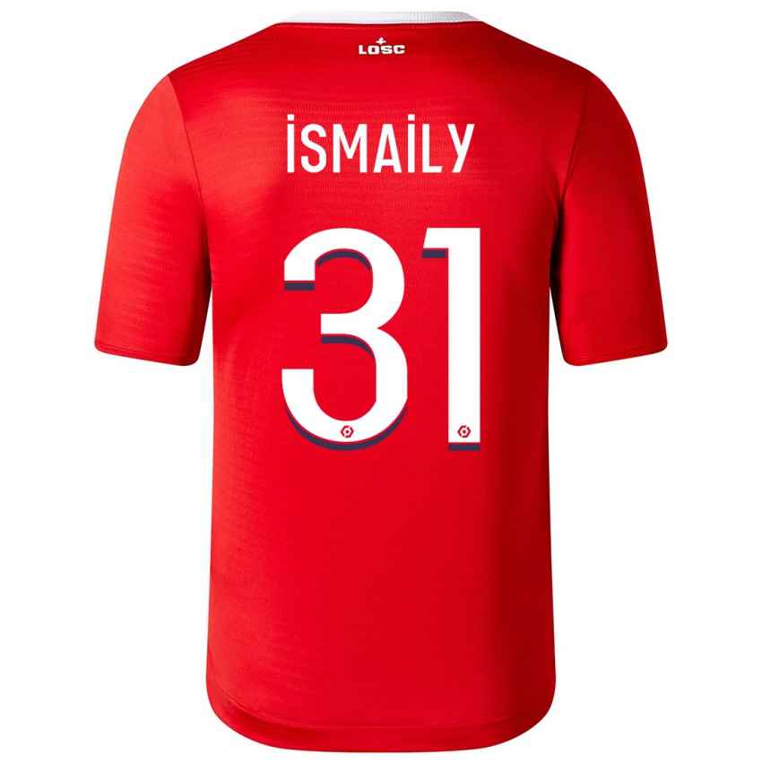 Homem Camisola Ismaily #31 Vermelho Principal 2023/24 Camisa