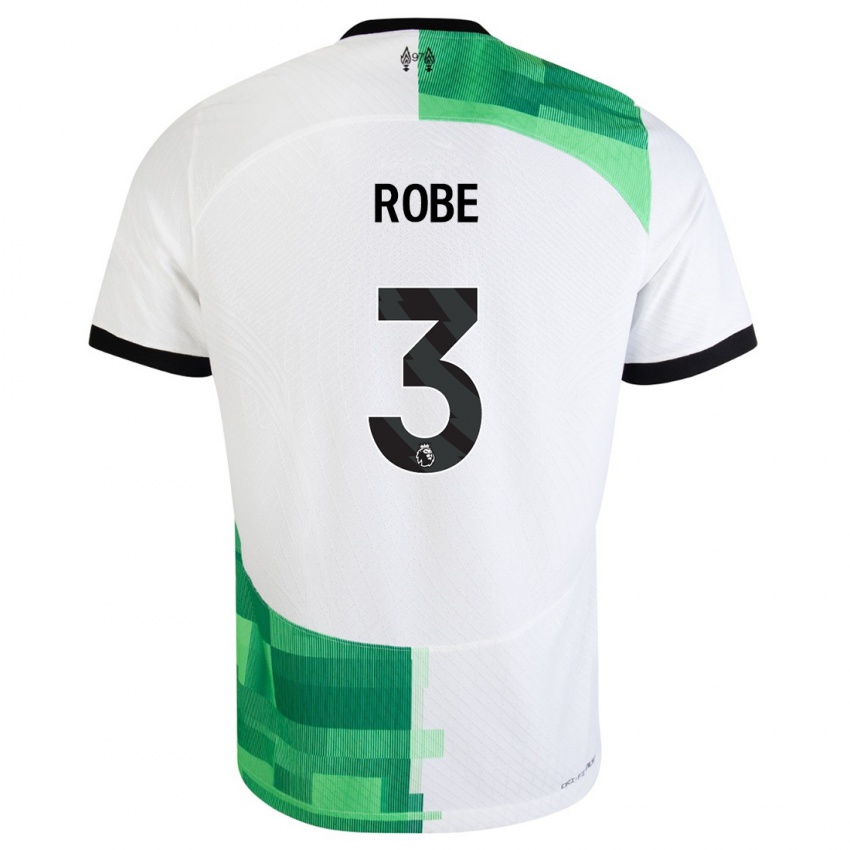 Homem Camisola Leighanne Robe #3 Branco Verde Alternativa 2023/24 Camisa