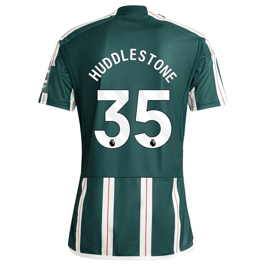 Homem Camisola Tom Huddlestone #35 Verde Escuro Alternativa 2023/24 Camisa