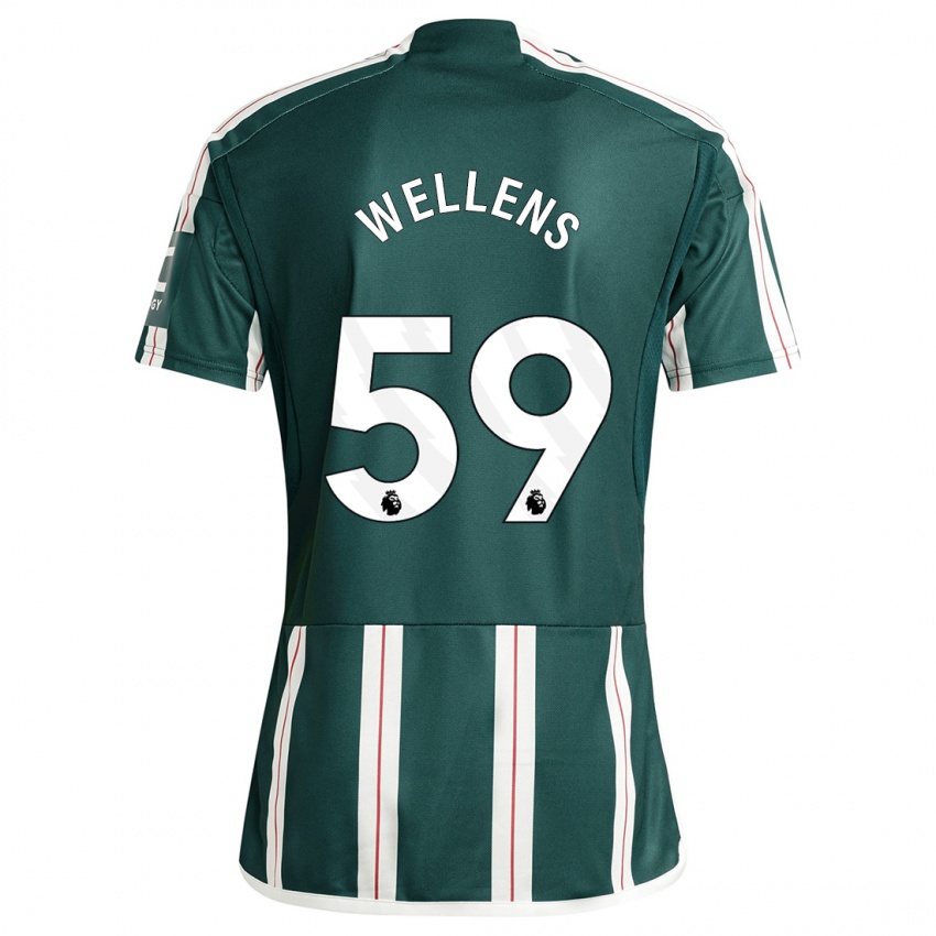 Homem Camisola Charlie Wellens #59 Verde Escuro Alternativa 2023/24 Camisa