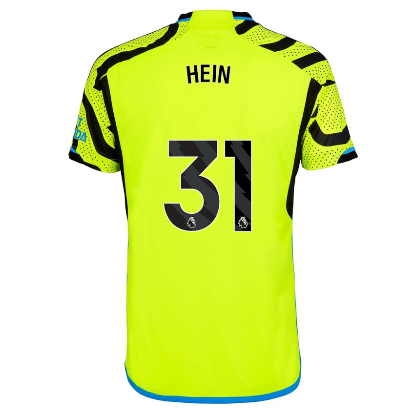 Homem Camisola Karl Hein #31 Amarelo Alternativa 2023/24 Camisa