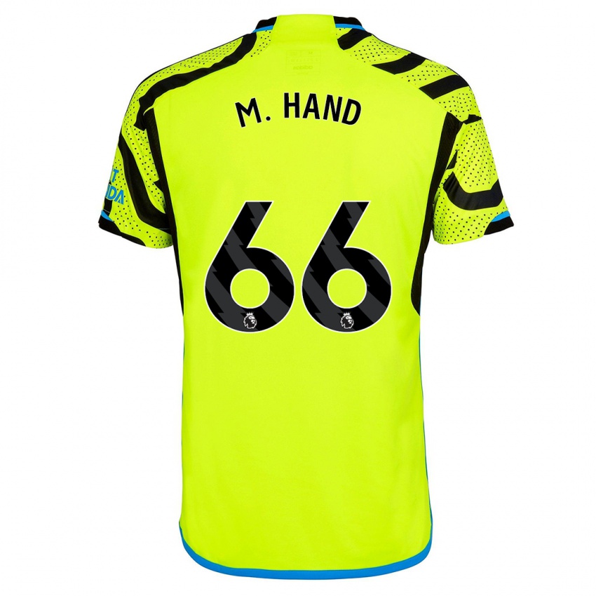 Homem Camisola Ismail Oulad M'hand #66 Amarelo Alternativa 2023/24 Camisa