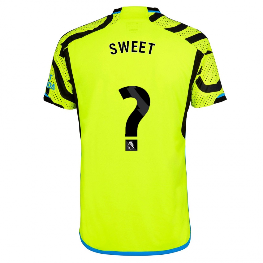 Homem Camisola Will Sweet #0 Amarelo Alternativa 2023/24 Camisa