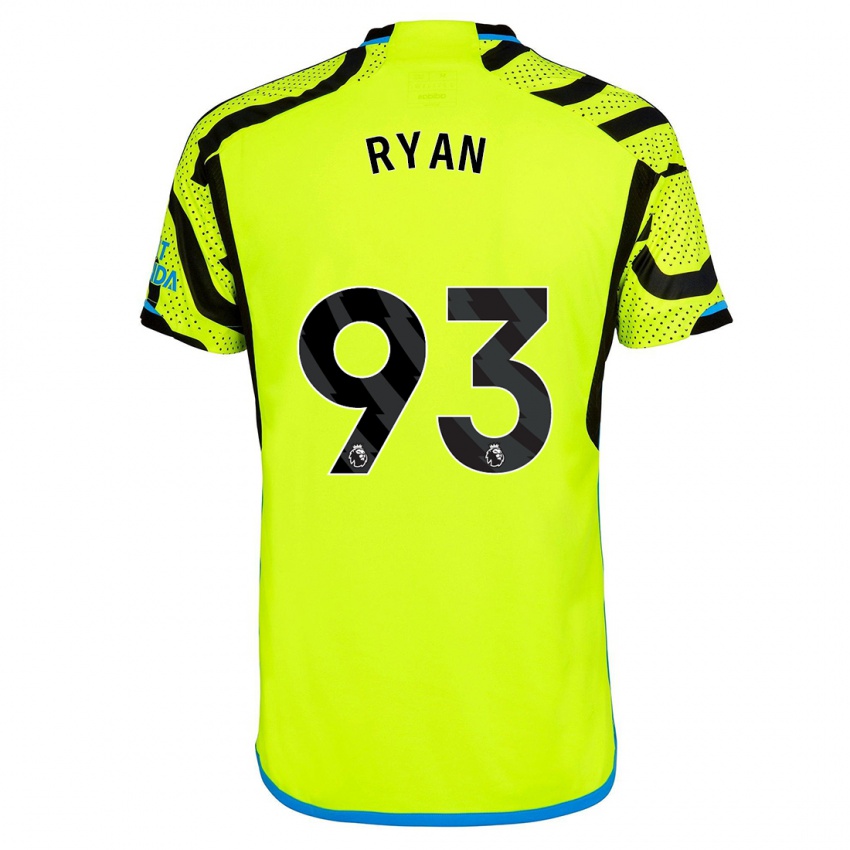 Homem Camisola Kamarni Ryan #93 Amarelo Alternativa 2023/24 Camisa