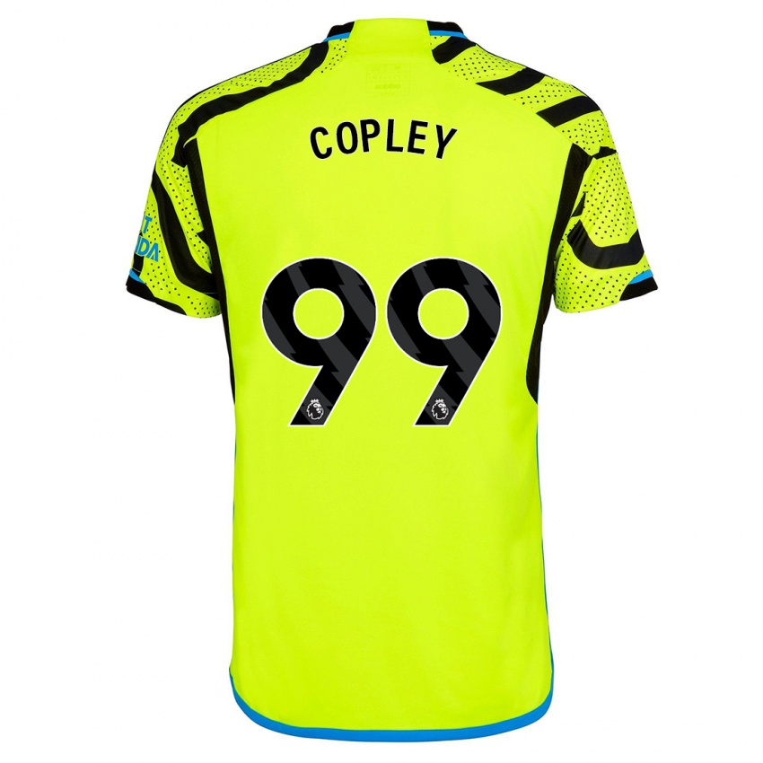 Homem Camisola Louie Copley #99 Amarelo Alternativa 2023/24 Camisa