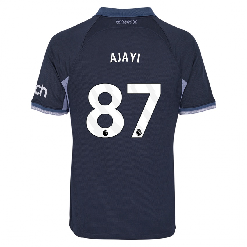 Homem Camisola Damola Ajayi #87 Azul Escuro Alternativa 2023/24 Camisa