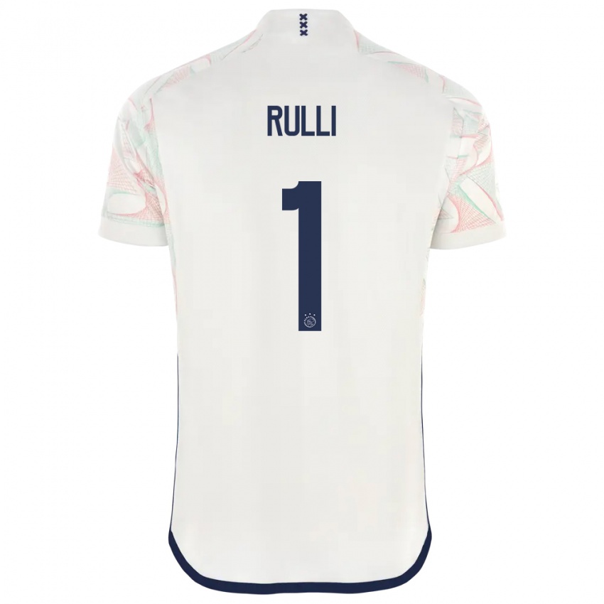 Homem Camisola Geronimo Rulli #1 Branco Alternativa 2023/24 Camisa
