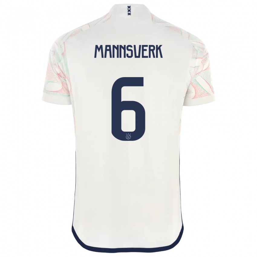 Homem Camisola Sivert Mannsverk #6 Branco Alternativa 2023/24 Camisa