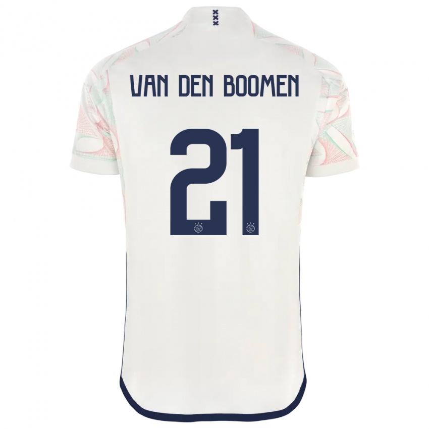 Homem Camisola Branco Van Den Boomen #21 Branco Alternativa 2023/24 Camisa
