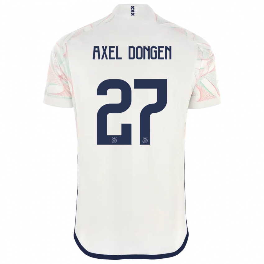Homem Camisola Amourricho Van Axel Dongen #27 Branco Alternativa 2023/24 Camisa