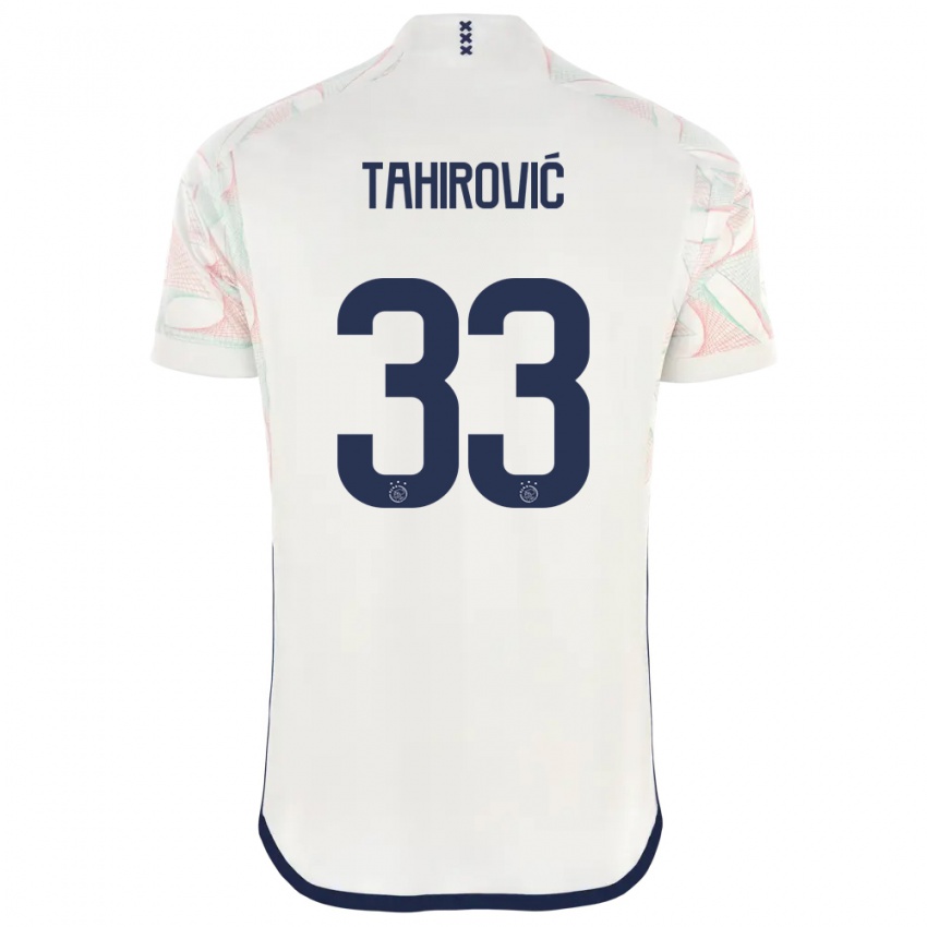 Homem Camisola Benjamin Tahirovic #33 Branco Alternativa 2023/24 Camisa