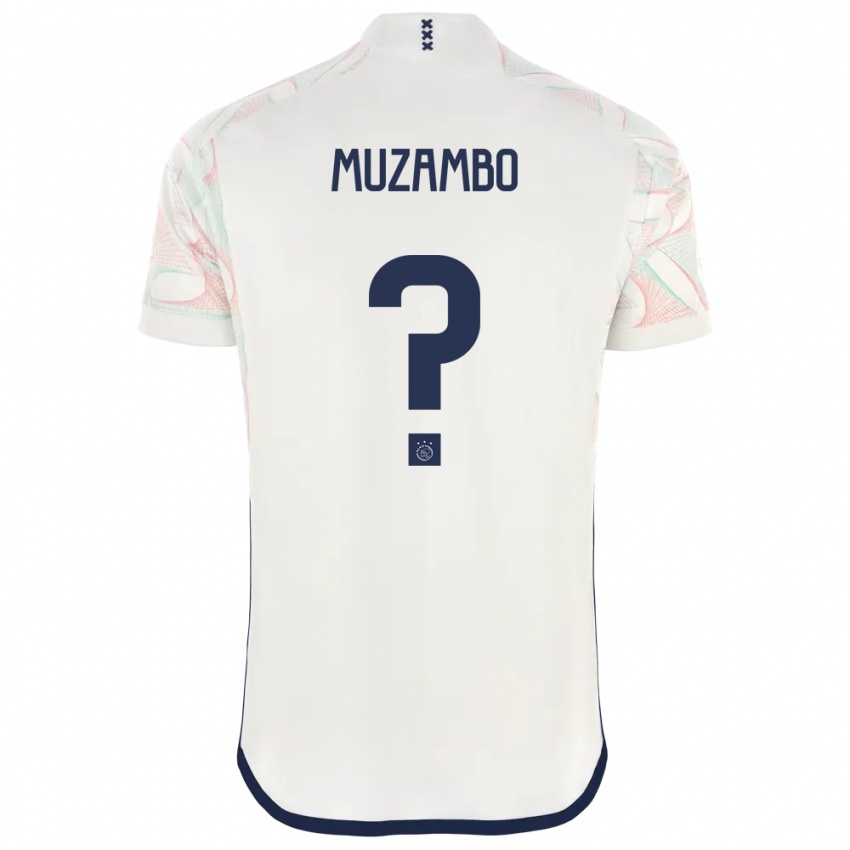 Homem Camisola Stanis Idumbo Muzambo #0 Branco Alternativa 2023/24 Camisa