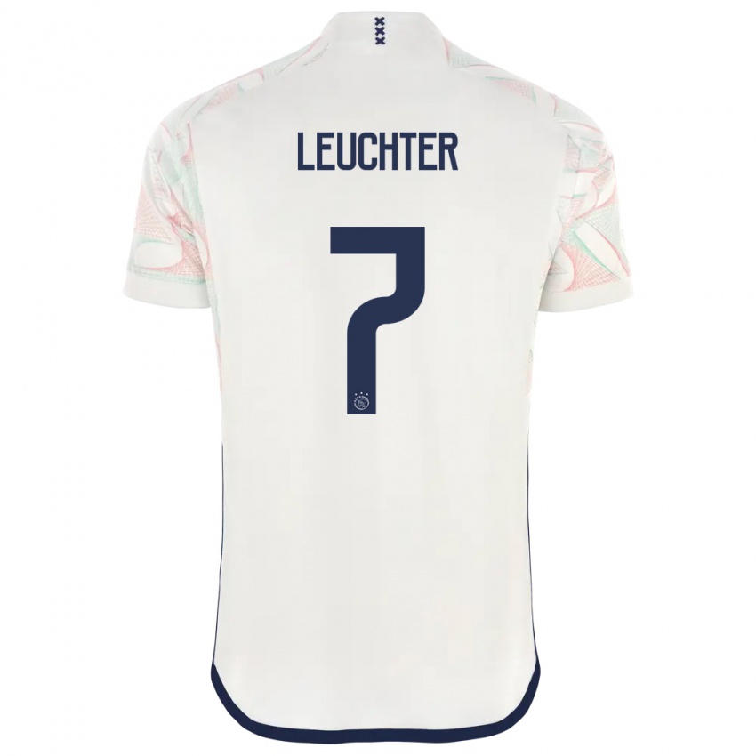 Homem Camisola Romée Leuchter #7 Branco Alternativa 2023/24 Camisa