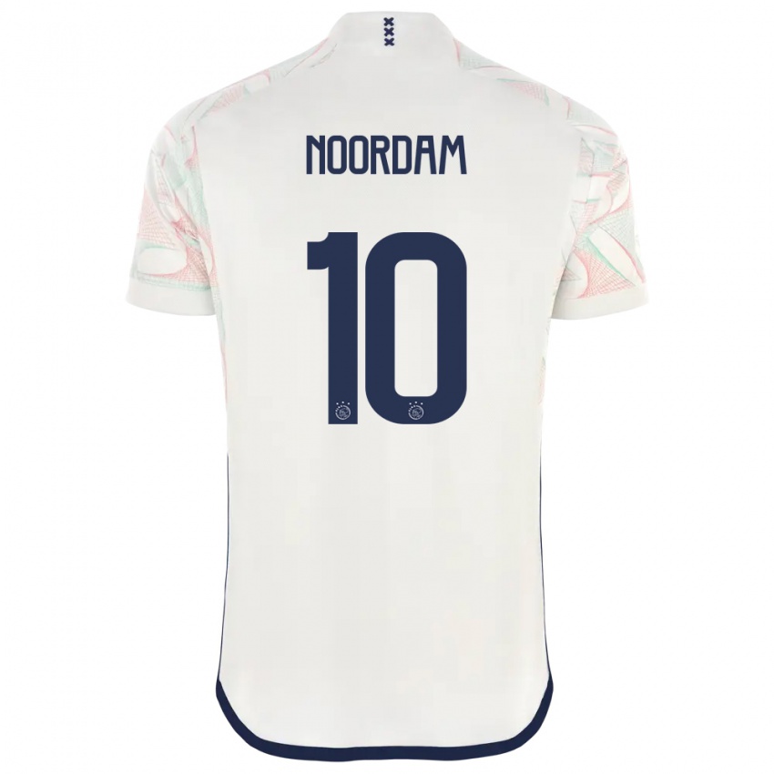 Homem Camisola Nadine Noordam #10 Branco Alternativa 2023/24 Camisa