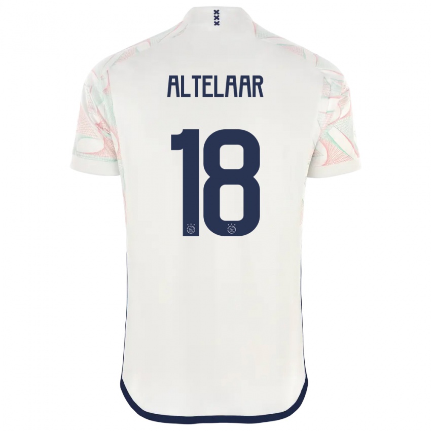 Homem Camisola Jamie Altelaar #18 Branco Alternativa 2023/24 Camisa