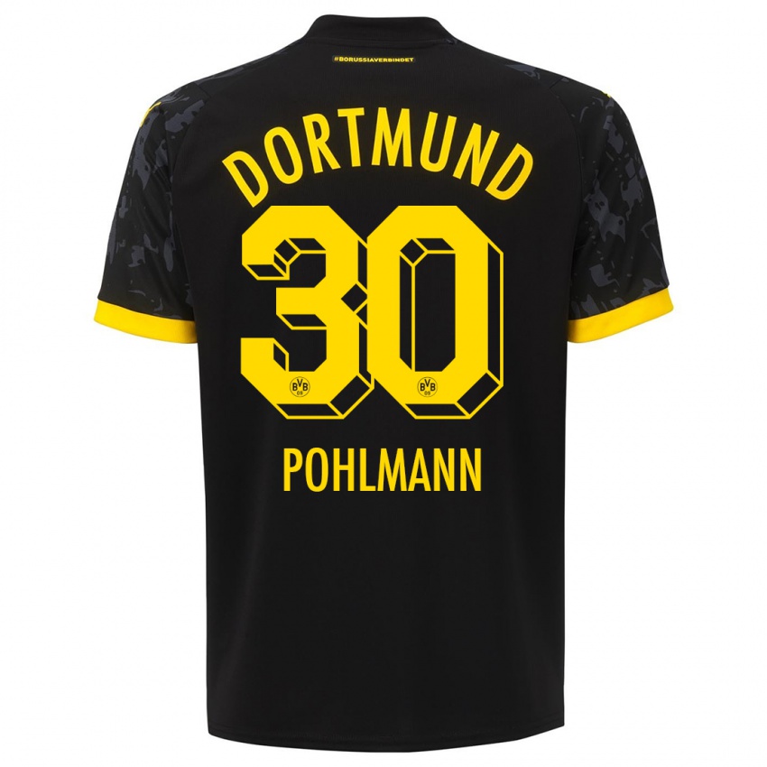 Homem Camisola Ole Pohlmann #30 Preto Alternativa 2023/24 Camisa