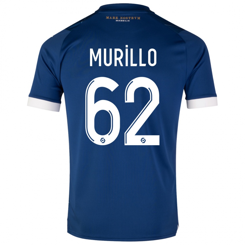Homem Camisola Amir Murillo #62 Azul Escuro Alternativa 2023/24 Camisa