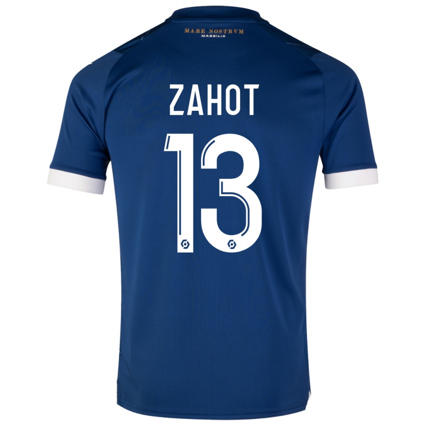 Homem Camisola Sarah Zahot #13 Azul Escuro Alternativa 2023/24 Camisa