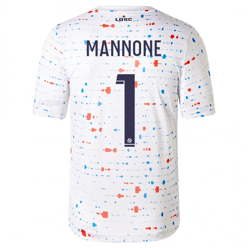 Homem Camisola Vito Mannone #1 Branco Alternativa 2023/24 Camisa