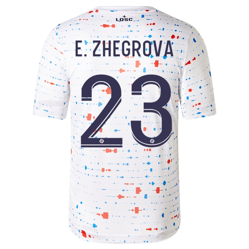 Homem Camisola Edon Zhegrova #23 Branco Alternativa 2023/24 Camisa