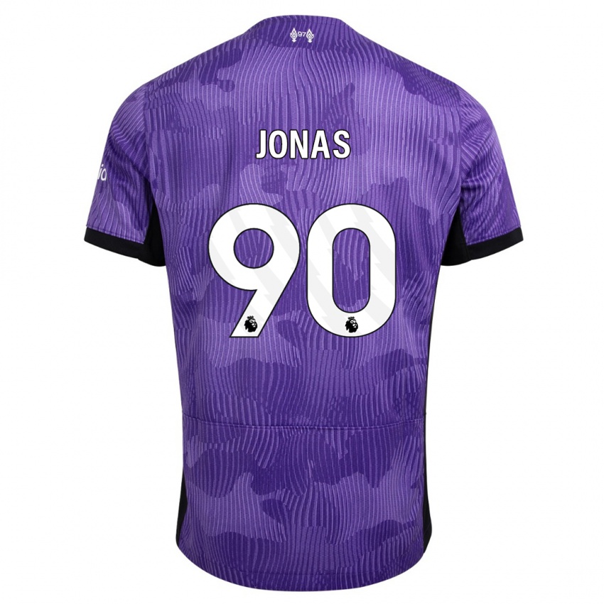 Homem Camisola Lee Jonas #90 Roxo Terceiro 2023/24 Camisa