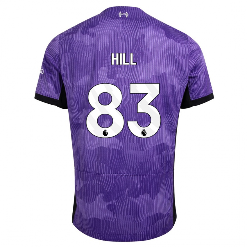 Homem Camisola Thomas Hill #83 Roxo Terceiro 2023/24 Camisa