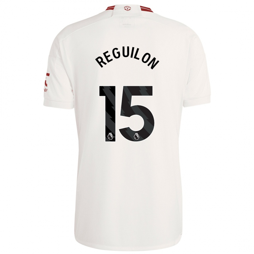 Homem Camisola Sergio Reguilon #15 Branco Terceiro 2023/24 Camisa