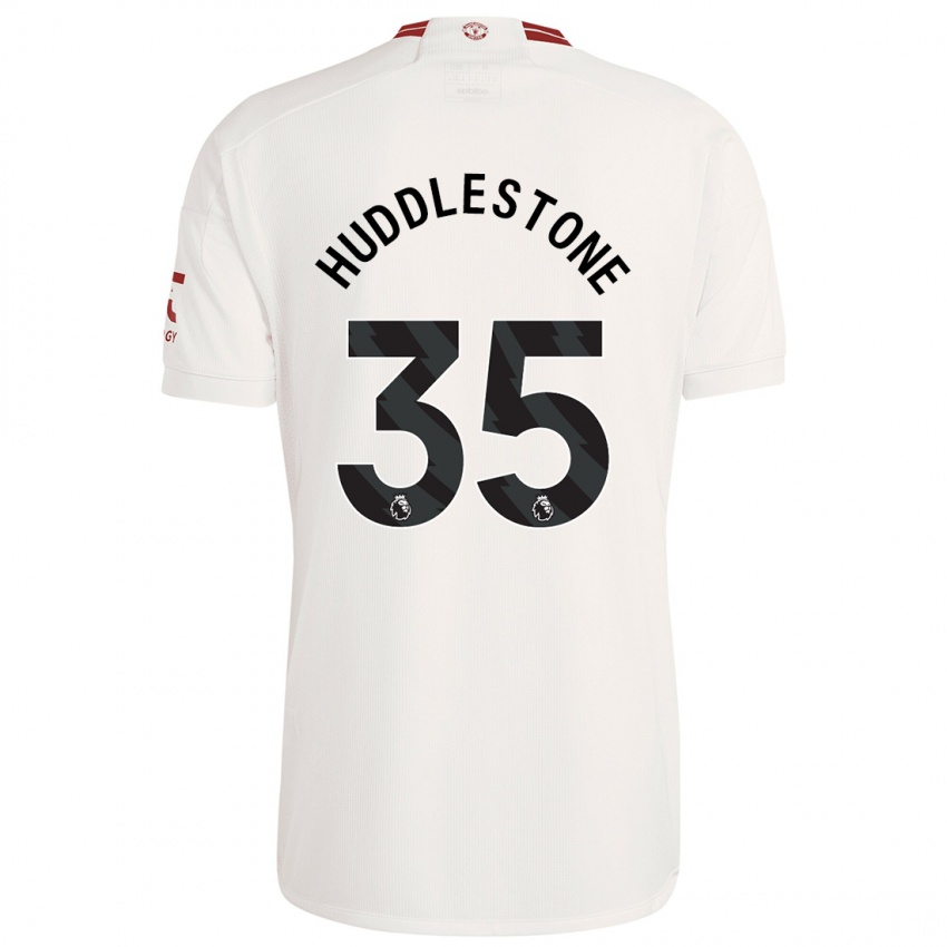 Homem Camisola Tom Huddlestone #35 Branco Terceiro 2023/24 Camisa