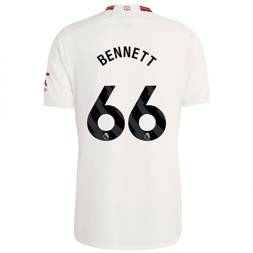 Homem Camisola Rhys Bennett #66 Branco Terceiro 2023/24 Camisa