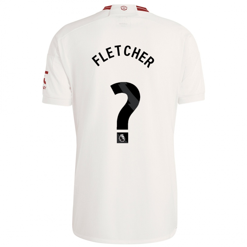 Homem Camisola Jack Fletcher #0 Branco Terceiro 2023/24 Camisa