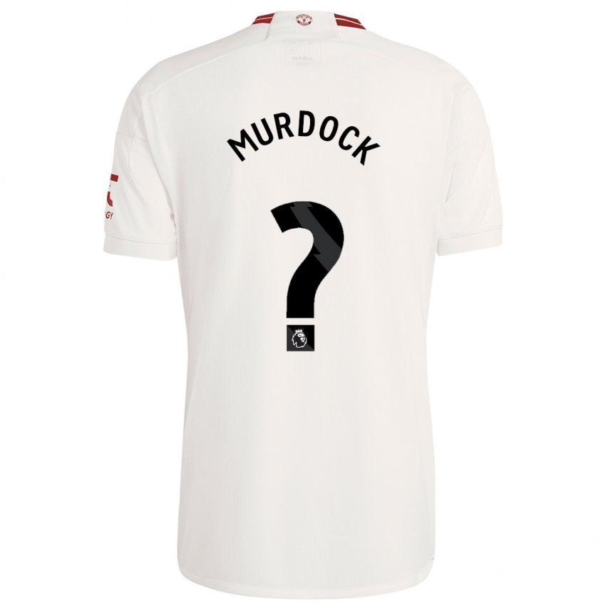 Homem Camisola Will Murdock #0 Branco Terceiro 2023/24 Camisa