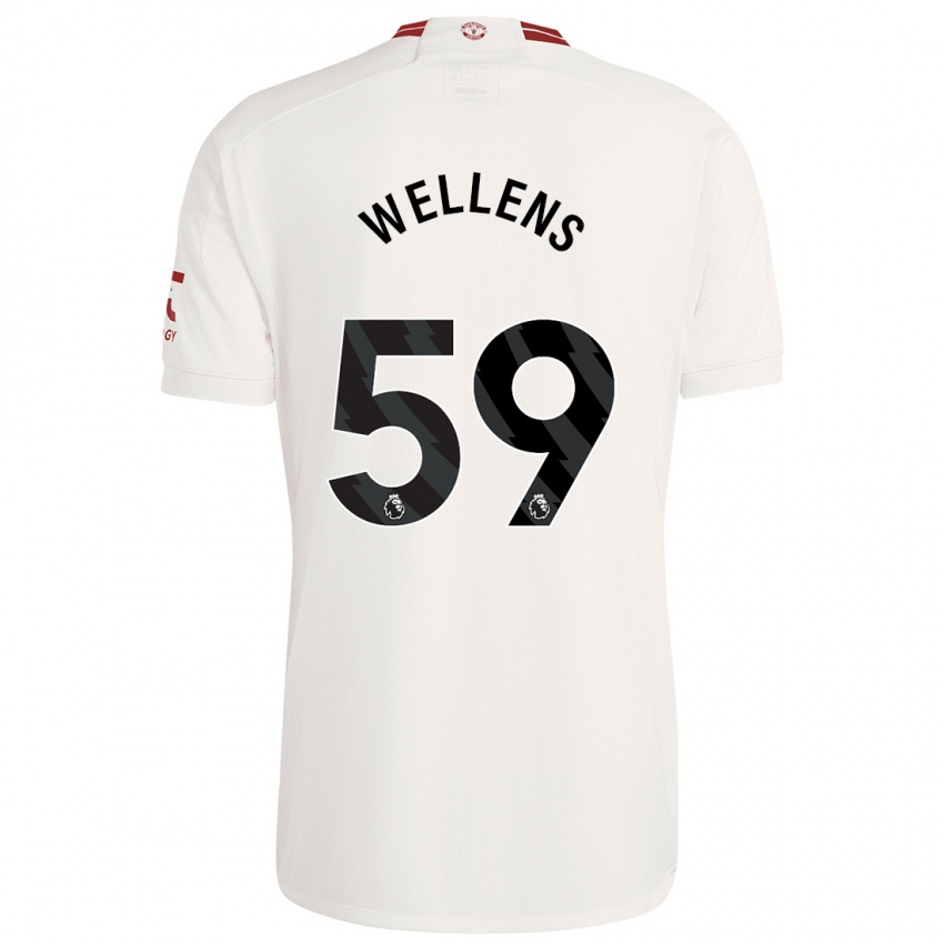 Homem Camisola Charlie Wellens #59 Branco Terceiro 2023/24 Camisa