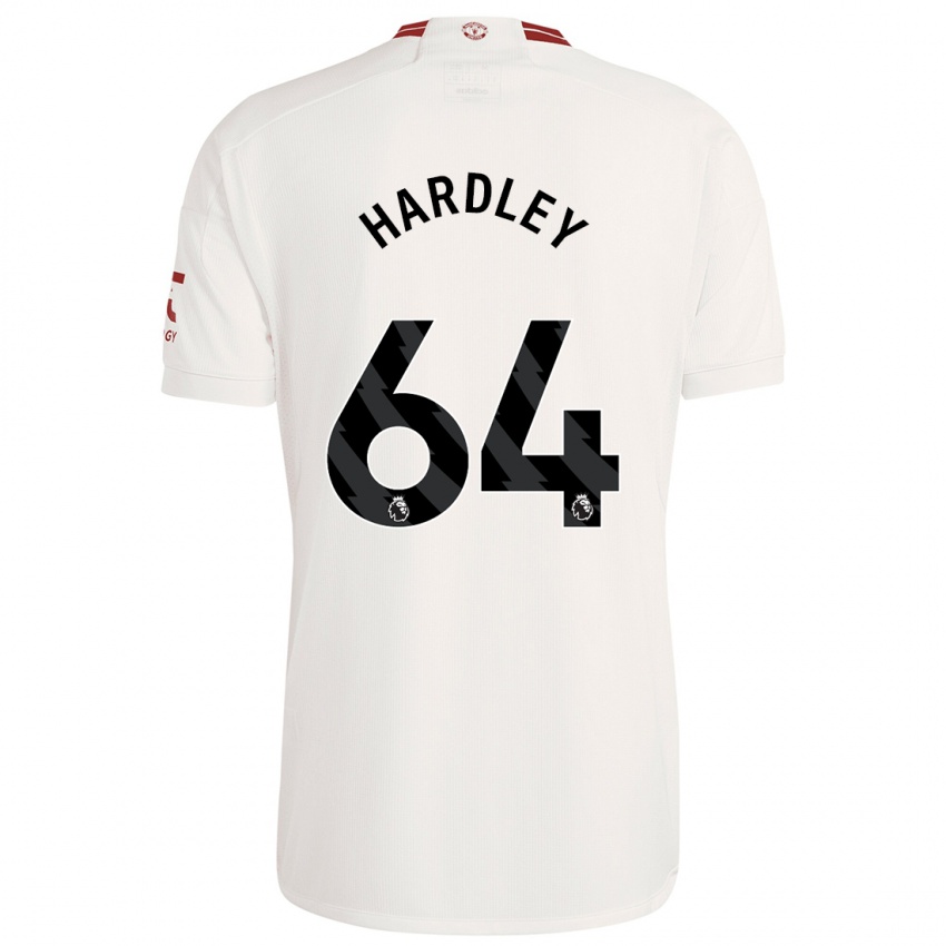 Homem Camisola Bjorn Hardley #64 Branco Terceiro 2023/24 Camisa