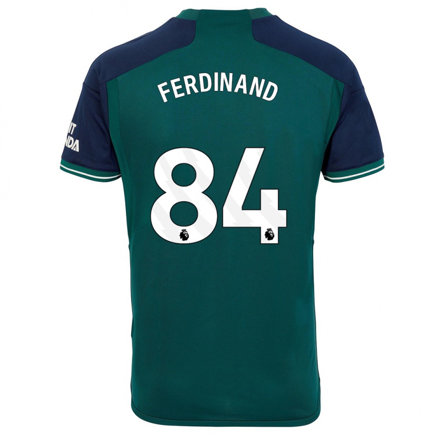 Homem Camisola Seb Ferdinand #84 Verde Terceiro 2023/24 Camisa