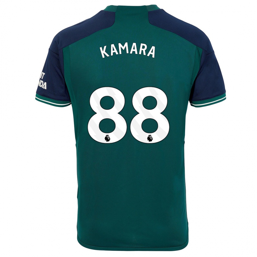 Homem Camisola Osman Kamara #88 Verde Terceiro 2023/24 Camisa