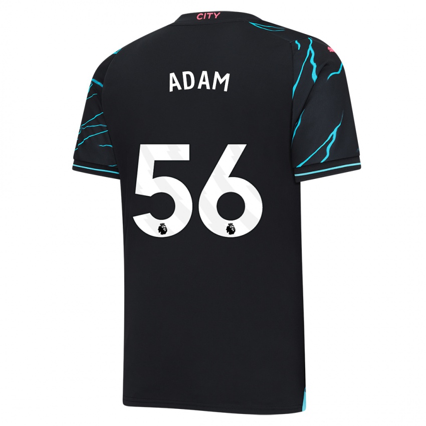 Homem Camisola Josh Adam #56 Azul Escuro Terceiro 2023/24 Camisa