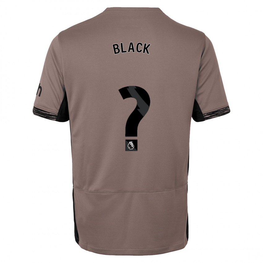 Homem Camisola Leo Black #0 Bege Escuro Terceiro 2023/24 Camisa