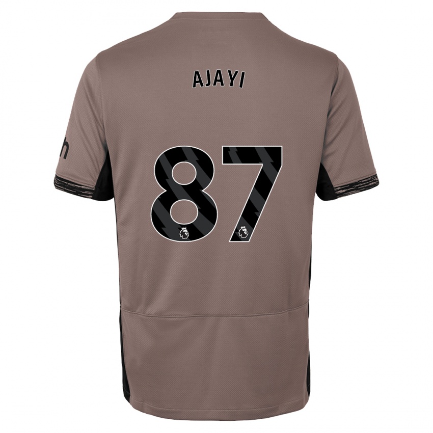Homem Camisola Damola Ajayi #87 Bege Escuro Terceiro 2023/24 Camisa