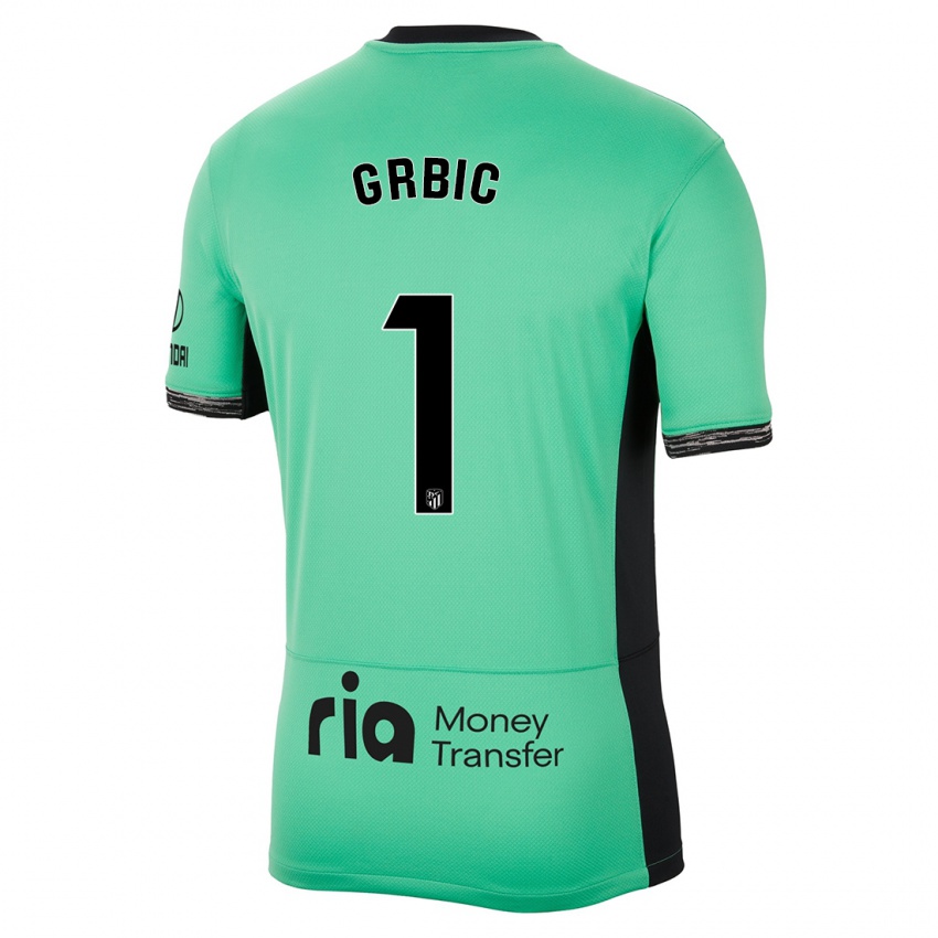 Homem Camisola Ivo Grbic #1 Primavera Verde Terceiro 2023/24 Camisa