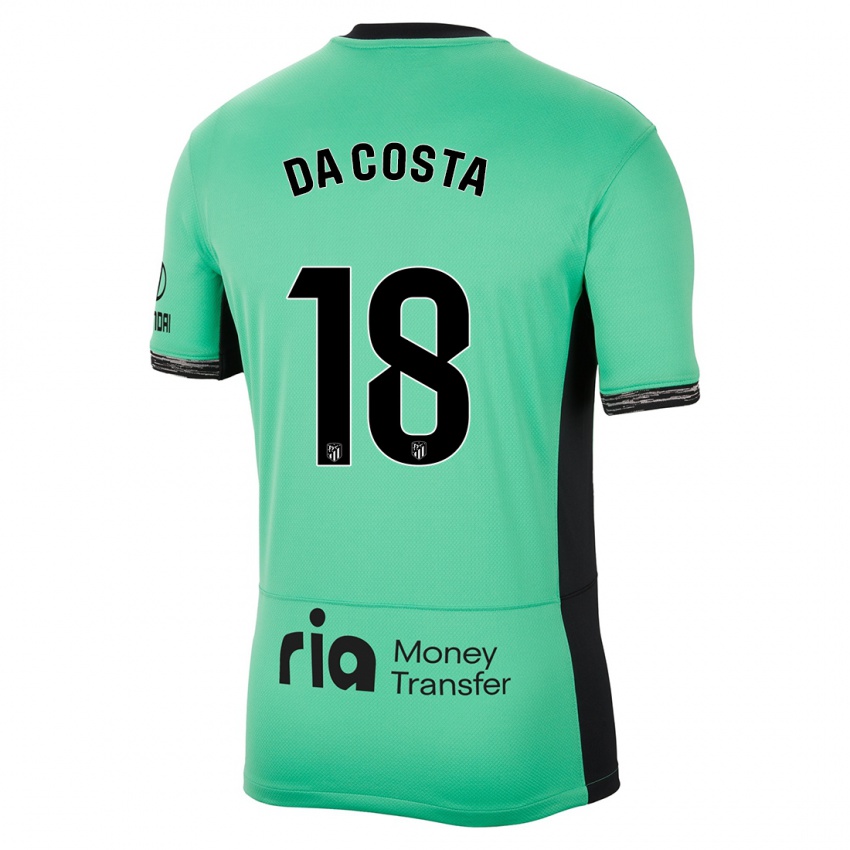 Homem Camisola Mario Da Costa #18 Primavera Verde Terceiro 2023/24 Camisa