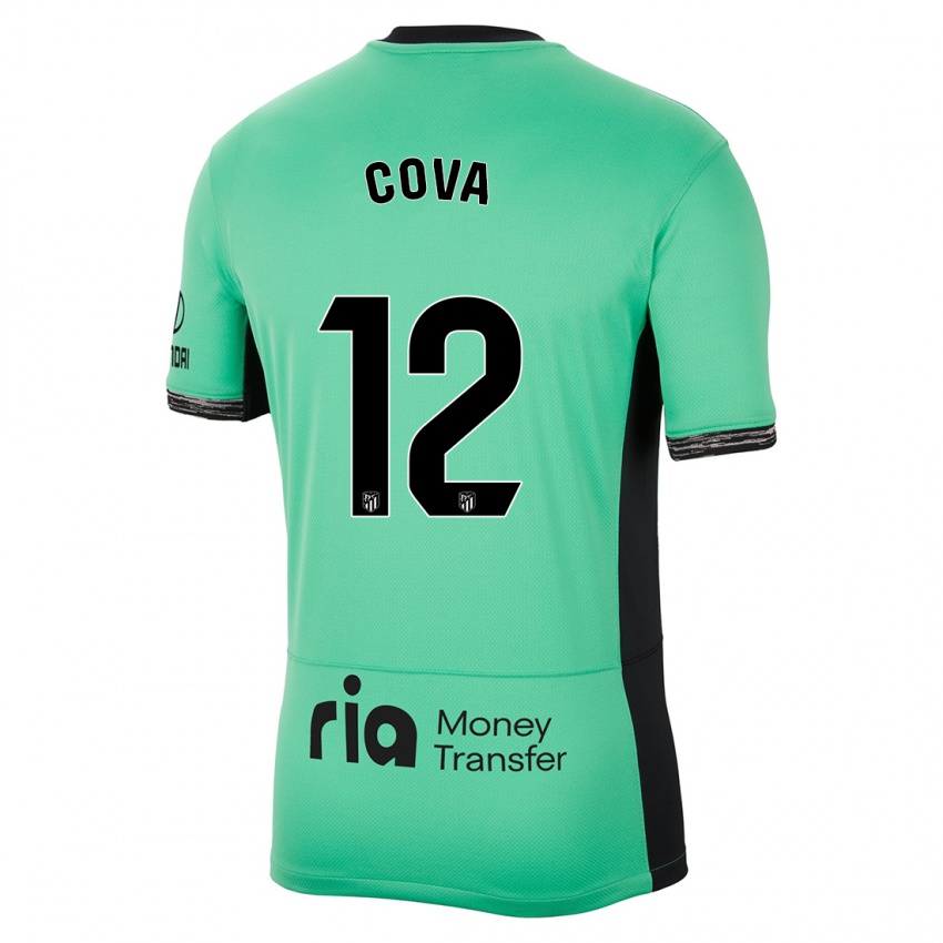 Homem Camisola Adrian Cova #12 Primavera Verde Terceiro 2023/24 Camisa