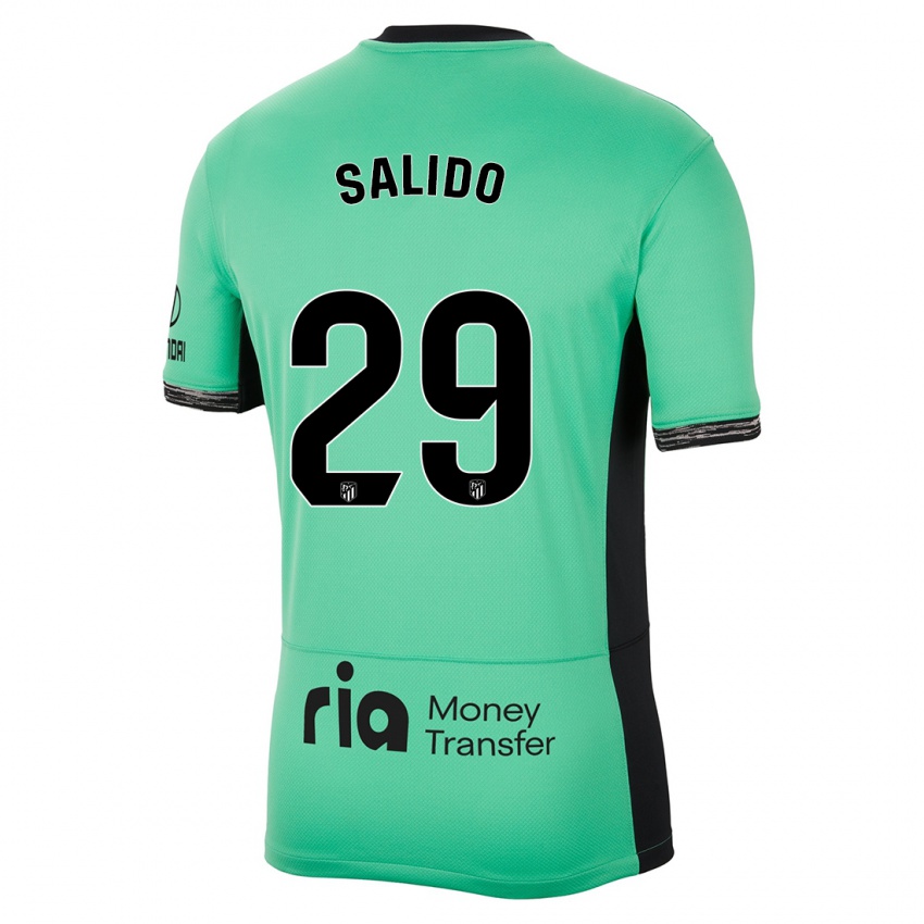 Homem Camisola Alberto Salido #29 Primavera Verde Terceiro 2023/24 Camisa