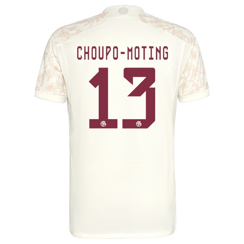 Homem Camisola Eric Maxim Choupo-Moting #13 Off White Terceiro 2023/24 Camisa