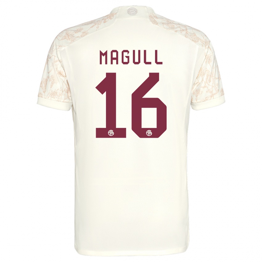 Homem Camisola Lina Magull #16 Off White Terceiro 2023/24 Camisa