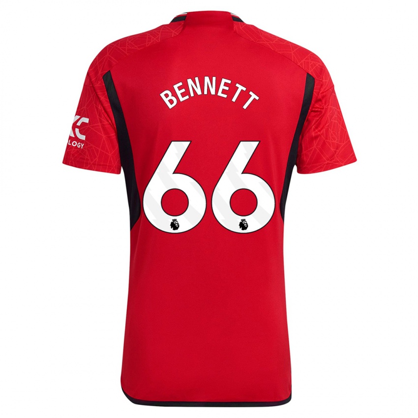 Mulher Camisola Rhys Bennett #66 Vermelho Principal 2023/24 Camisa