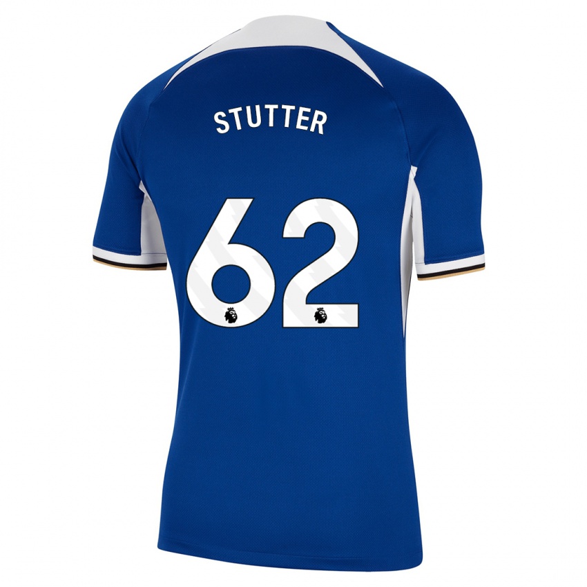 Mulher Camisola Ronnie Stutter #62 Azul Principal 2023/24 Camisa