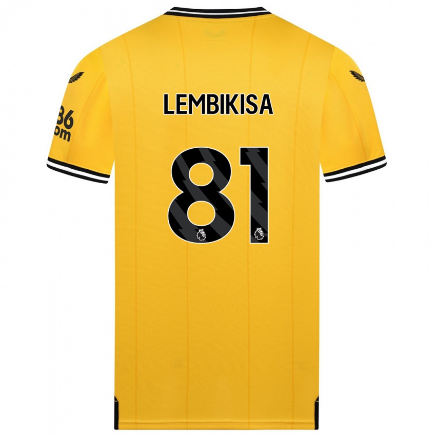 Mulher Camisola Dexter Lembikisa #81 Amarelo Principal 2023/24 Camisa