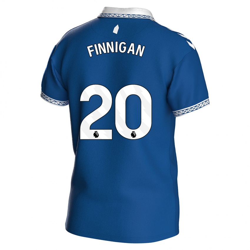 Mulher Camisola Megan Finnigan #20 Azul Real Principal 2023/24 Camisa